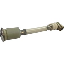 Asma Klozet Için Dirsekli Taharet Hortumu 9 cm Düz Uç