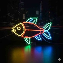 Kamer Neon LED Işıklı Balık