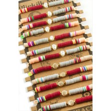 Linarx Istiridye Inci Fimo Boncuk Bileklik