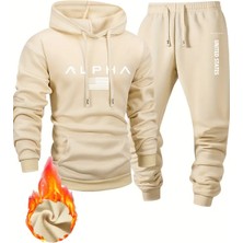 Bellanova Erkekler Için Spor Iki Parçalı Kapüşonlu Sweatshirt ve Pantolon Takımı