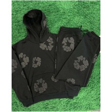 Bellanova Oversize Asphalt Spotted Sweatshirt Takim