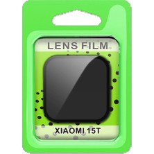 Marsilyan Xiaomi Mi 15T Raze Metal Kamera Lens - Siyah