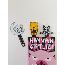 Todekora Sevimli Figürlü Kitap Ayraçları 3’lü Paket-Kitap Okuma Arkadaşı-Sevimli Ayraçlar