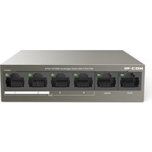 Ipcom F1106P463W 4 Port 10/100+2X10/100 Uplınk Metal Kasa 58W Poe Swıtch