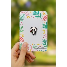 Takıntı Takı Romantik Panda Rozeti