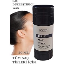 Biobella LOCCİ'S Hair Wax Stick 50 gr - Saç Sabitleyici - Doğal Bileşim