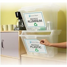 Storemax Beyaz Çıkarılabilir Çok Amaçlı Etiketler, 20 x 25 Cm, Beyaz, 10'lu Paket (06470)