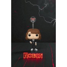 Lades Stranger Things Funko Pop Figür Anahtarlık – Robin Koleksiyonluk Anahtar Süsü