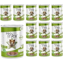 SHC4200 Prostar Yavru Köpek Kuzulu Pate 400 Yaş Mama gr x 12 Adet