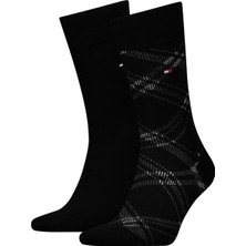 Tommy Hilfiger Th Men Sock 2p Check Erkek Beyaz Çorap - S701236310