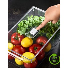 Janset Buzdolabı Düzenleyici 3 Adet ,kapaklı ,dolap Düzenleyici, Kiler,organizer