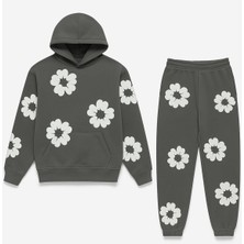 Bellanova Oversize Asphalt Spotted Sweatshirt Takim