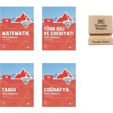 Okyanus Yayınları Okyanus 10. Sınıf Iceberg Matematik Edebiyat Tarih ve Coğrafya Soru Bankası 4lü Set+ Telefon Standı