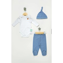 Pure Baby Natura 3'lü Erkek Bebek Body