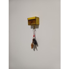 Anahtarlıklı Garaj Otopark, Garaj Anahtarlık Özel Tasarım Mini Araç Stand, Garaj Anahatarlık