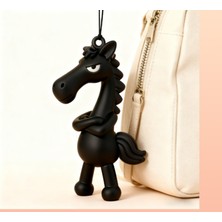 Yerli Kızmış At Figürü Anahtarlık
