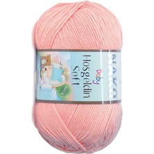 Nako Hoşgeldin Soft (5 Adet) 11452 Açık Koral Renk Elörgü Ipliği