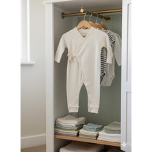 Pure Baby Natura Kruvaze Kaşkorse Bebek Tulum
