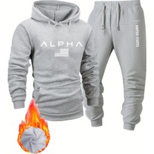 Bellanova Erkekler Için Spor Iki Parçalı Kapüşonlu Sweatshirt ve Pantolon Takımı