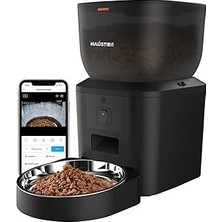 SHC4200 Haustier QQ025 Kameralı Akıllı Kedi Otomatik Mama Kabı, Tuya App-Wifi Uzaktan Kontrol, Ayarlanabili