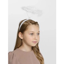 Nevamel Beyaz Otrişli Tüylü Esnek Yapı Melek Haresi Melek Tacı