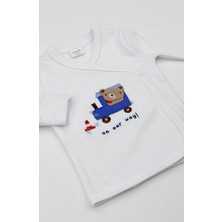 Pure Baby Natura 5'li Bebek Takımı, Zıbın,şapka, Eldiven, Hastane Çıkış Seti