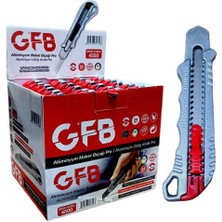 Gfb Profesyonel Metal Maket Bıçağı | Hassas ve Güçlü Kesim - 24 Adet