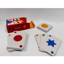 Umbala Renk ve Şekil Eşleştirme Kart Oyunu 3-8 Kişilik  4-99 Yaş Eğitici Aile Oyunu