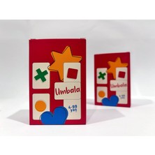 Umbala Renk ve Şekil Eşleştirme Kart Oyunu 3-8 Kişilik  4-99 Yaş Eğitici Aile Oyunu