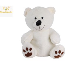 NessiWorld 6183 60 cm Oturan Ayı Ekru