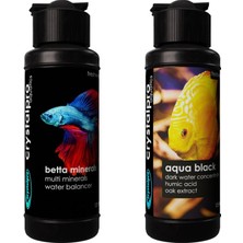 Crystalpro Tropikal Su Eskitici Düzenleyici ve Mineral Betta Beta Bakım Seti 2 Li