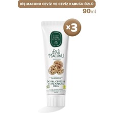 Eyüp Sabri Tuncer Diş Macunu Ceviz ve Kabuğu Özlü 90 ml x 3