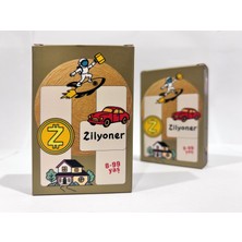 Zilyoner Kart Oyunu - Servet Toplama Stratejik Aile Oyunu 8-99 Yaş 2-4 Kişilik