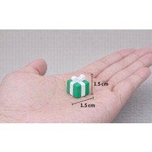  renkli hediye paketleri teraryum sukulent diorama minyatür sahne dekoru