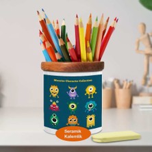 Asilmeydan Tek Göz Canavarlar Seramik Kalemlik -23-2147777190