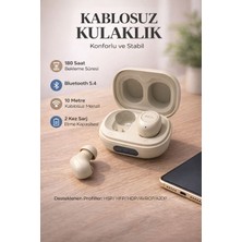 Rose Teknoloji  180 Saat Bekleme Süreli Bt 5.3 Mini Spor Kablosuz Bluetooth Kulaklık