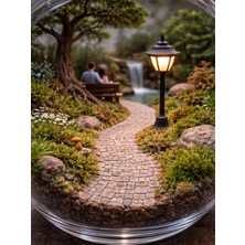  arnavut kaldırımı  teraryum sukulent diorama minyatür sahne dekoru