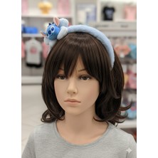 Gülümse Gel 1 Adet Kız Çocuk Stich Peluş Taç Stiç Taç Stik