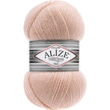 Alize Süperlana Tığ (5 Adet) 404 Şampanya Rengi El Örgü Ipliği