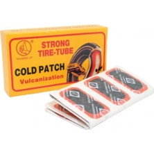 Topuz Motor Motosiklet Bisiklet Lastik Yama Tamir Kiti 24 Lü Büyük Yama Thumbs Up Güçlü Tamir Kiti, Soğuk Lastik Yama 48'li Paket