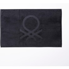 United Colors Of Benetton Benetton %100 Pamuk Siyah 50X80 cm Banyo Paspas Havlu