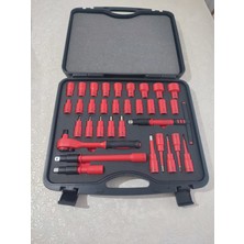 Haupa Izoleli Lokma Seti 1000 Volt 33 Parça Yüksek Gerilim