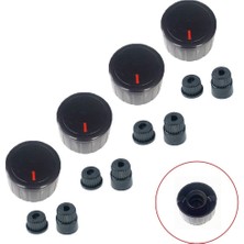 Akat Bykitchen Ile Uyumlu Düğme 4 Lü Takımı Ankastre Set Üstü Ocak Düğmesi