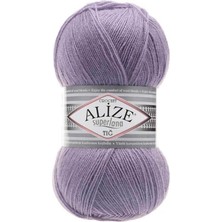 Alize Süperlana Tığ (5 Adet) 257 Lavanta Renk El Örgü Ipliği