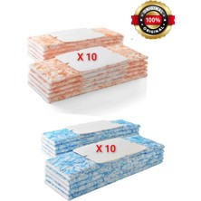 iRobot Braava Jet 240 - Nemli Havlu 10'lu ve Kuru Havlu 10'lu Paket