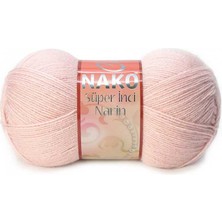 Nako Süper Incinarin (5 Adet) 1479 Pudra Rengi El Örgü Ipliği