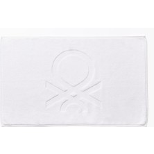 United Colors Of Benetton Benetton %100 Pamuk Beyaz 50X80 cm Banyo Paspas Havlu