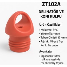 Zeplin Delinatör ve Koni Kulpu ZT102A –ZT102A (10 Adet)