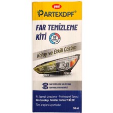 Oto Motto Araba Oto Far Temizleyici Kiti Çizik Giderici Kolay ve Etkili Çözüm
