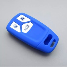 Ik Tunıng Audi A4 A5 A6 A7 Q3 Q5 Model Araçlar Için Silikon Anahtar Kılıf